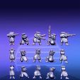 postapo4greensquadparts4bodies.jpg Scandalously Huge Postapocalypse Scavenger Force Builder! (10 minis - 256 bits)
