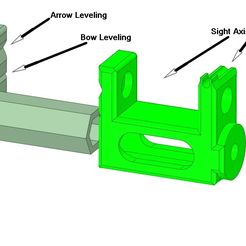 P-3rd-Axis-Level-v2.2-1.jpg Download STL file The P-Bow Level • 3D printing design, AgroDuck
