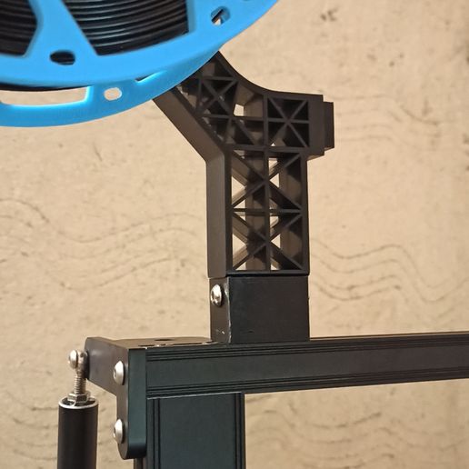 Soporte filamento superior CR10 Smart 3D model