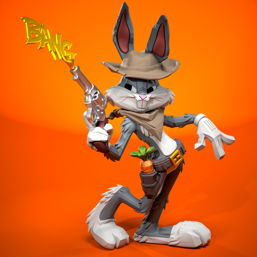Bugs Bunny Wild West Multipart No-AMS