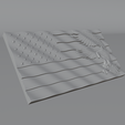 FSF.png USA Wavy Flag - CNC Files For Wood, 3D STL Model