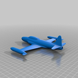 60b6f9fe13e2265448781116df31a0ad.png Easy to print T33 jet trainer aircraft scale model esc: 1/64