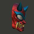 3.jpg Oni Spiderman Full and Half Mask