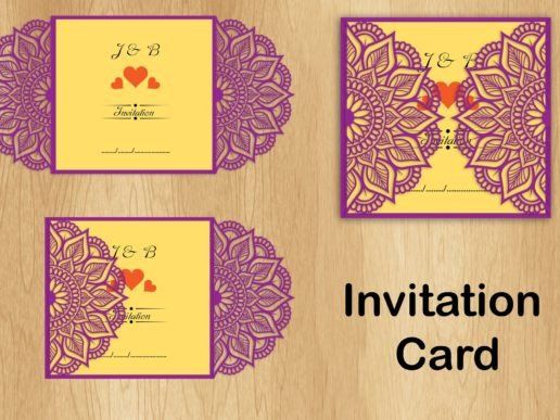 💒 Mandala style invitations for weddings, xv years, baptisms, etc. 10 ...