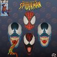 IMG_3905.jpeg Amazing Spiderman 4 pack headsculpts Mark Bagley’s artwork