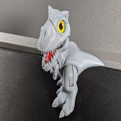 00000IMG_00000_BURST20190922172604261_COVER.jpg Free 3D file Boon the Tiny T-Rex Eye Upgrade (remix)・3D print design to download, reyd8
