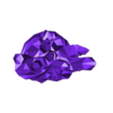 FFXIVCrystals2b.stl FFXIV Crystal Boule Cluster: A purple crystal housing item from the game Final Fantasy XIV