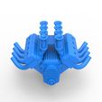 5.jpg Fichier 3D Moteur V8 pour dragster vintage Échelle 1:25・Design imprimable en 3D à télécharger
