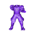 MN_body_04.stl Soldier of Guard Tower( swordman and spearman)