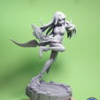 Mythra_4_Logo.png Mythra - Xenoblade 2 Chronicles Game Figurine STL for 3D Printing