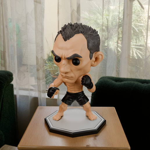 Tony Ferguson – Vinyl Style Figure [STL/3MF]