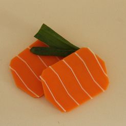 IMG_3743.JPG 3D file Modular Sashimi Sushi・3D printable model to download