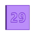 Day_-_29.stl Universal Calendar