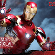 Capture d’écran 2017-09-15 à 09.58.23.png Download free STL file Iron Man Mark 46 Helmet (Captain America Civil War) • Object to 3D print, VillainousPropShop