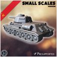8.jpg T-34-76 M1943 (version réduite) - Armée soviétique WW2 Second Monde Front de l'Est Ostfront RPG Mini Hobby
