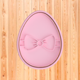 HUEVO-CON-MOÑO.png Easter egg with cookie cutter bow - Easter Day Cookies