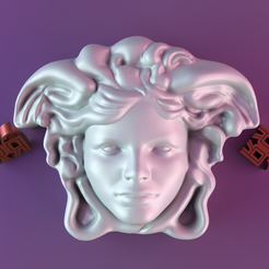 render_4.png STL file Versace candle_decor・3D print model to download