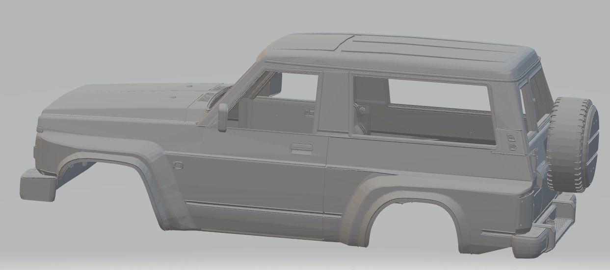 foto 4.jpg Fichier STL Carrosserie imprimable Nissan Patrol GR・Plan pour impression 3D à télécharger, hora80
