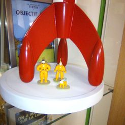 Лунная ракета 400 мм, Лунная ракета, Лунная мишень, Место назначения Луна