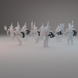 Gardes-fantomes_rendu_00.png Бесплатный STL файл Бегущий Рейф с топором・3D-печатный объект для загрузки