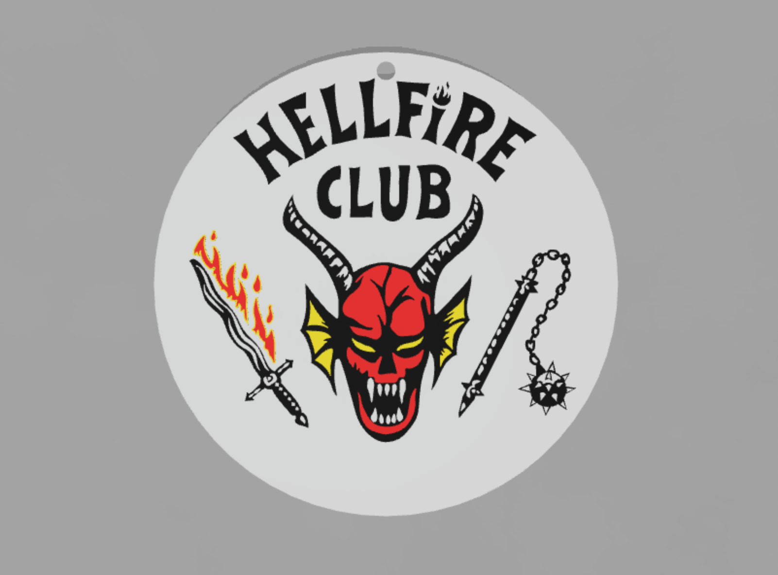 STL file STRANGER THINGS HELLFIRE CLUB MMU COASTER・3D printing template ...