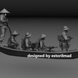untitled.1476.jpg VIET CONG BOAT ON THE MEKONG RIVER WITH 5 SOLDIERS