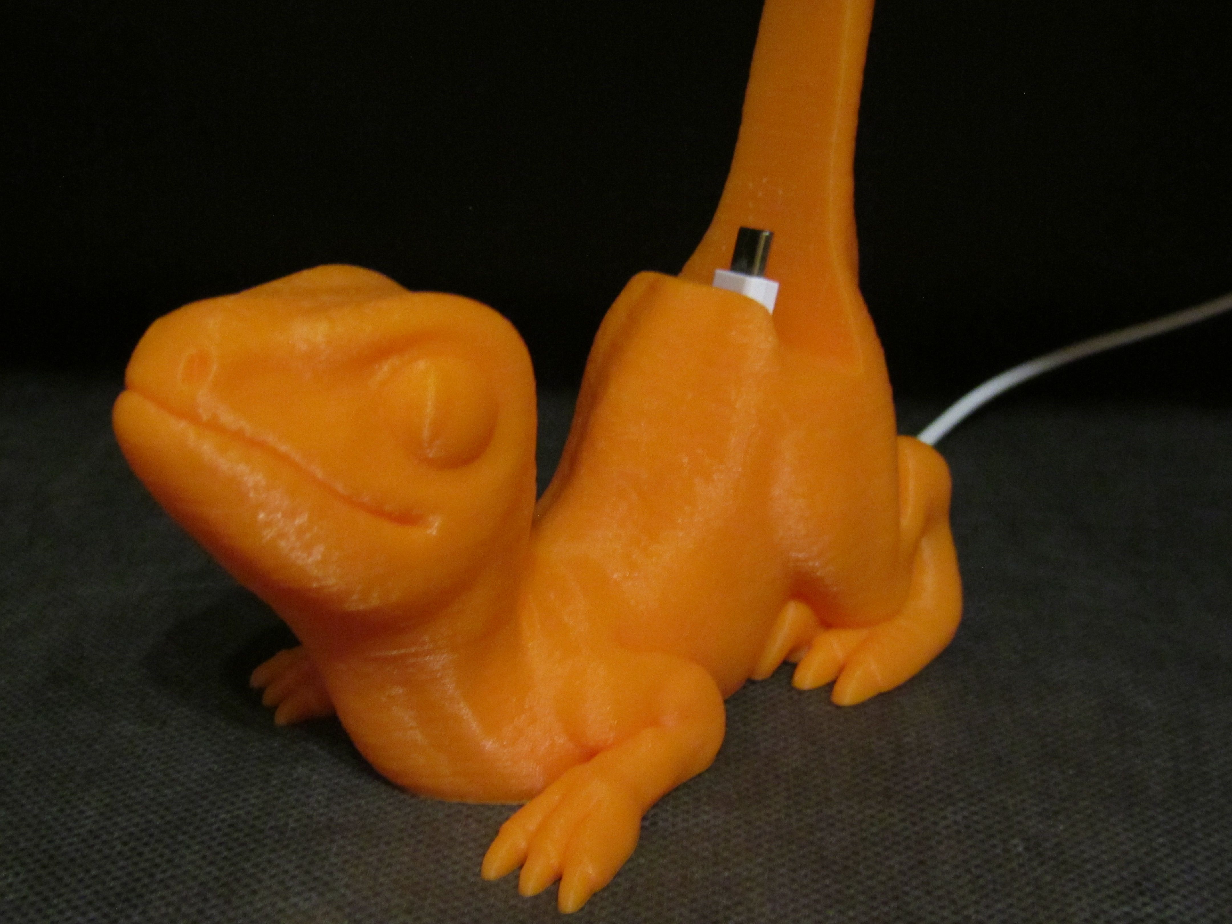Velociraptor-Phone-Stand-5.jpg Fichier STL Support pour téléphone Velociraptor (Impression facile sans support)・Plan pour impression 3D à télécharger, Alsamen
