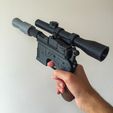 IMG_1482.JPG Han Solo's DL-44 Heavy Blaster Pistol - 3D Model kit