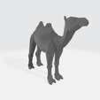 Camel_S1.png Camel low poly