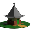 un-it-v-lbe-d.png Lowpoly Granpa Gohans House From Dragon ball