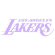 MORADO LAKERS.stl CADENA LOS ANGELES LAKERS NBA