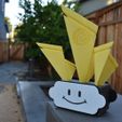 6e7453c1b5e4b389b0ae3ac0e7ddf2b3_display_large.JPG Free STL file Mario Kart 8 - Lightning Cup Trophy・3D printing model to download