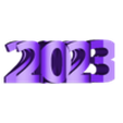 Text Flip - 2023 2024.stl TEXT FLIP: 2023 - 2024