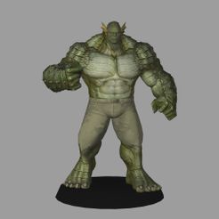 01.jpg Fichier STL Abomination - Série She Hulk - Modèle 3d low poly・Design pour impression 3D à télécharger