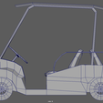 Low_Poly_Golfing_Car_Wireframe_02.png Low Poly golf cart // Design 01