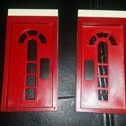 20190805_155845.jpg Free STL file Playmobil System X house door・3D print design to download