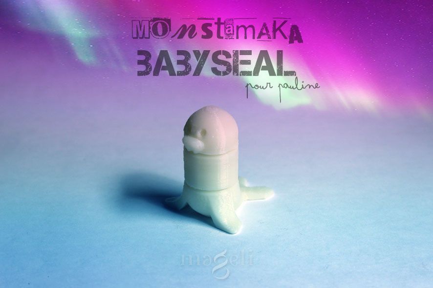 mtmk_trifix_babyseal_3.jpg Download free STL file Babyseal • 3D printer template, mageli