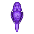 catita.stl Parakeet or Australian Parakeet articulated
