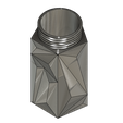 Polygon Capsule v14.png Polygon Capsule with Screw Cap