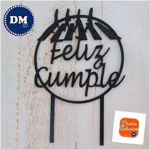 Cake Topper Abey The Beatles! - 3D model önizlemesi