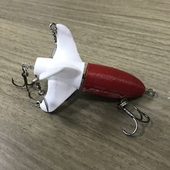 STL file Bassma Fishing Lure (3d printed PLA) 🎣・3D printable model to  download・Cults