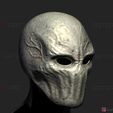 001D.jpg Slender Man Mask - Horror Scary Mask - Halloween Cosplay