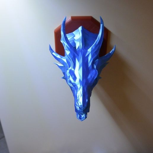 c77fe20a289d0fe10bedac367c7fd391_display_large.JPG Trofeo Skyrim Swamp Dragon wall