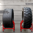 01.png Tire Holders 3d printable in various scales