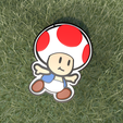 Nº1.png Toad Keychain (The Little Mushroom)
