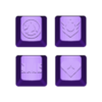 Sage, Round keycap, profile inwards, angle (Mihovec Design).stl Sage Keycaps Valorant (Multiple Designs - Variations) Bundle