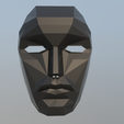 DFSDFSD.png Файл STL SQUID GAME LEADER MASK - ONLY 80GR OF MATERIAL AND 6 HOURS・Модель 3D-принтера для загрузки