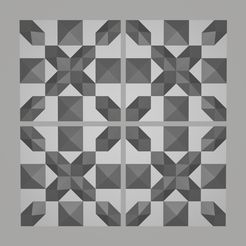 tile.png Datei STL Plastikfliesen Wandkunst・Design für 3D-Drucker zum herunterladen