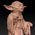 6.jpg Free OBJ file Yoda HD StarWars・3D printing template to download