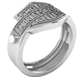 render-3.png КОЛЬЦО HARLEY DAVIDSON 3D ПЕЧАТНАЯ МОДЕЛЬ